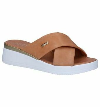 Torfs Scapa Cognac Slippers aanbieding