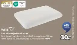 Jysk Viglen traagschuimkussen aanbieding