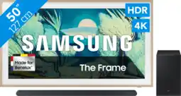 Coolblue Samsung 50 The Frame LS03FA (2025) + Samsung HW-S700D Zwart (2024) aanbieding