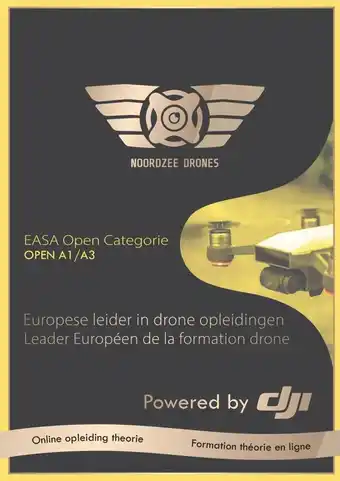 Coolblue Noordzee Drones Opleidingsvoucher Vliegbewijs A1/A3 aanbieding