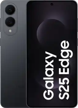 Coolblue Samsung Galaxy S25 Edge 256 Go Noir 5G aanbieding