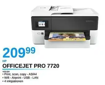 VCD Hp officejet pro 7720 y0s18a aanbieding