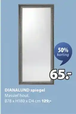 Jysk Dianalund spiegel aanbieding