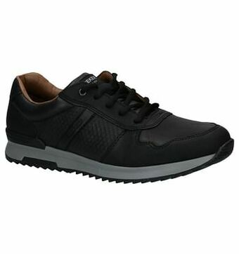 Torfs Rieker Zwarte Veterschoenen aanbieding