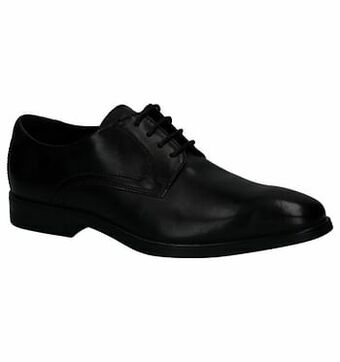 Torfs ECCO Melbourne Zwarte Veterschoenen aanbieding