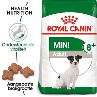 Zooplus 4kg Mini Adult 8+ Royal Canin Size Hondenvoer aanbieding
