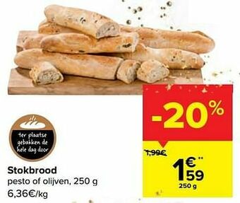 Carrefour Market Stokbrood aanbieding