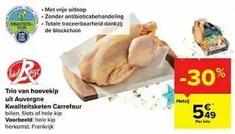 Carrefour Market Hele kip aanbieding