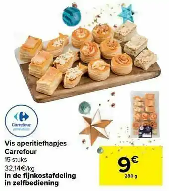 Carrefour Market Vis aperitiefhapjes carrefour aanbieding