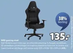 Jysk NIBE gaming stoel aanbieding