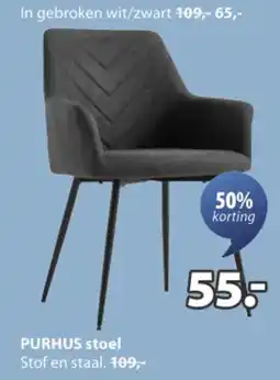 Jysk PURHUS stoel aanbieding