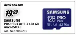 MediaMarkt PRO Plus UHS-I 128 GB microSDXC aanbieding