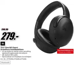 MediaMarkt JBL Tour One M3 Zwart aanbieding