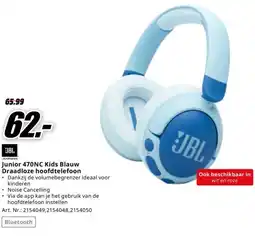 MediaMarkt Junior 470NC Kids Blauw aanbieding