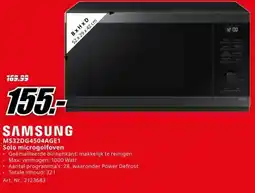 MediaMarkt SAMSUNG MS32DG4504AGE1 Solo microgolfoven aanbieding