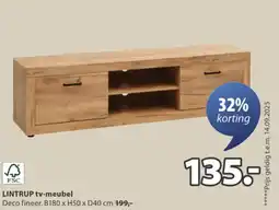 Jysk LINTRUP tv-meubel aanbieding
