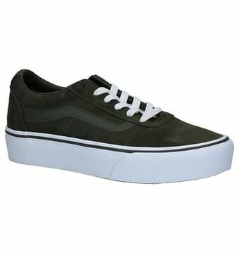 Torfs Vans Ward Platform Kaki Skateschoenen aanbieding