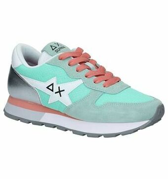 Torfs Sun 68 Ally Star Basic Groene Sneakers aanbieding