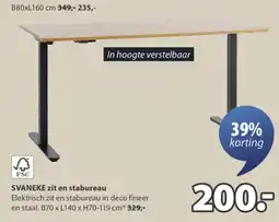 Jysk Svaneke zit en stabureau aanbieding
