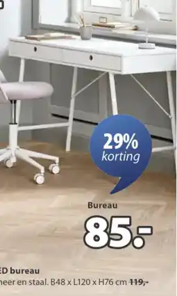 Jysk Lindved bureau aanbieding
