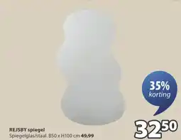 Jysk Rejsby spiegel aanbieding