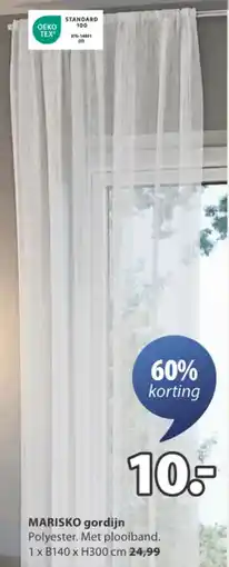 Jysk Marisko gordijn aanbieding