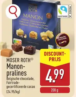 ALDI Moser roth manon pralines aanbieding