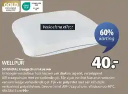 Jysk Sogndal traagschuimkussen aanbieding