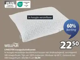 Jysk Lihesten traagschuimkussen aanbieding