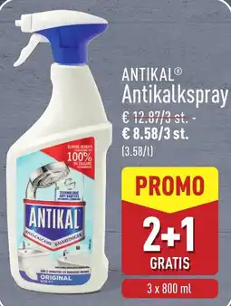 ALDI Antikalkspray aanbieding