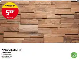 Brico Wandsteenstrip ferrano aanbieding