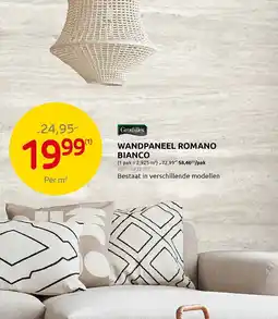 Brico Grosfillex wandpaneel romano bianco aanbieding