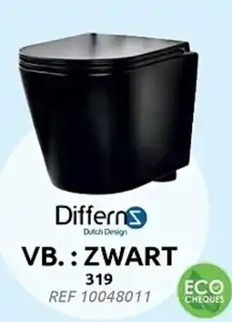Brico Differns zwart 319 aanbieding