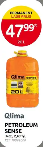 Brico Qlima petroleum sense aanbieding