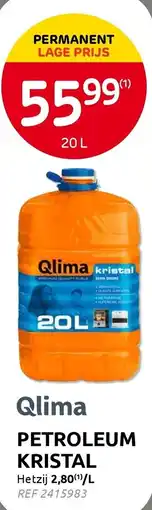 Brico Qlima petroleum kristal aanbieding