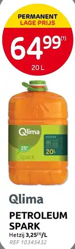 Brico Qlima petroleum spark aanbieding