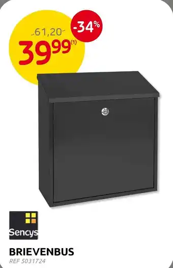 Brico Sencys brievenbus aanbieding