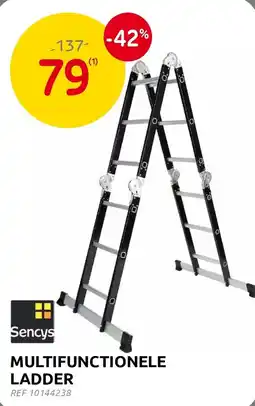 Brico Sencys multifunctionele ladder aanbieding