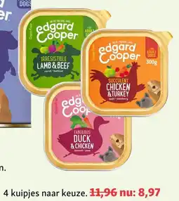 Maxi Zoo Edgard & Cooper hondenvoeding aanbieding