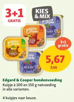 Maxi Zoo Edgard & Cooper Hondenvoeding aanbieding