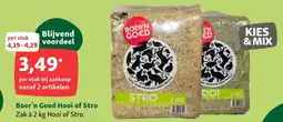 Maxi Zoo Boer'n Goed Hooi of Stro aanbieding