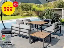 Brico Loungeset Santorini aanbieding
