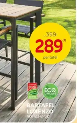 Brico Bartafel Lorenzo aanbieding