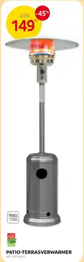 Brico Patio Terrasverwarmer aanbieding