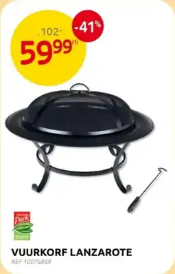 Brico Vuurkorf Lanzarote aanbieding