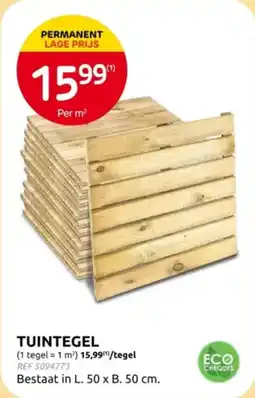 Brico Tuintegel aanbieding
