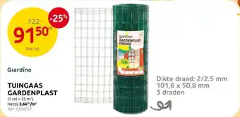 Brico Giardino Tuingaas Gardenplast aanbieding