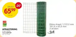 Brico Afrastering aanbieding