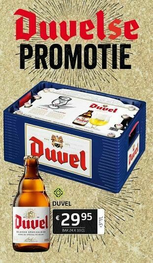 BelBev Duvel aanbieding
