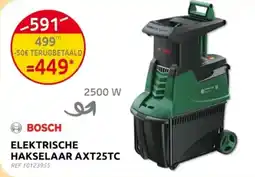 Brico Bosch Elektrische Hakselaar AXT25TC aanbieding